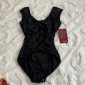 brand new black mirella leotard!